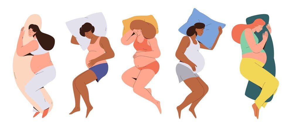 posição para dormir grávida