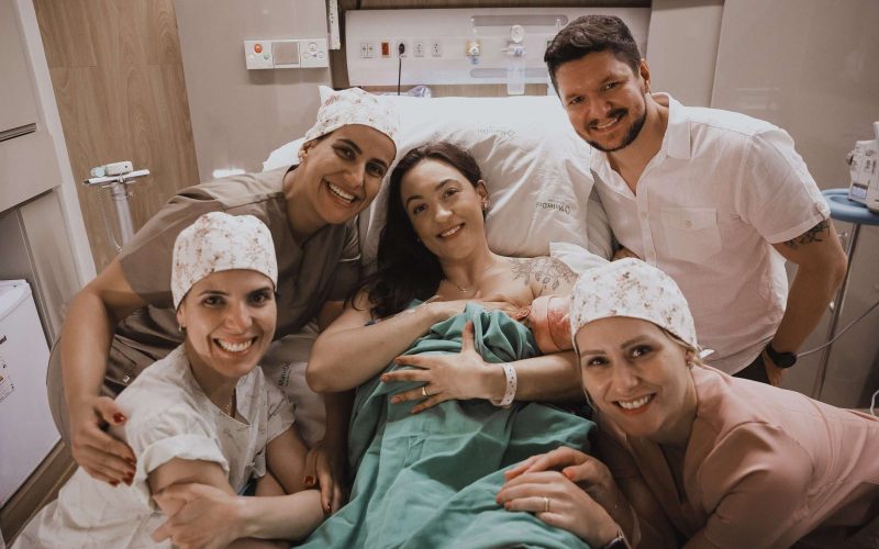 Nina chegou cercada de amor!